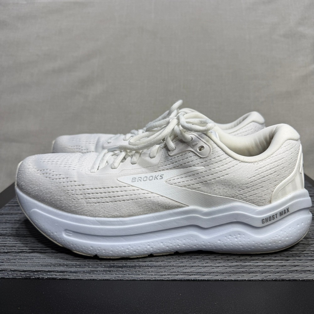 Brooks Ghost Max 2 Running Shoes - Mens 10 - White 1104311D168 Running Sport